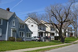 Southern end of Vine Street, Maple Heights